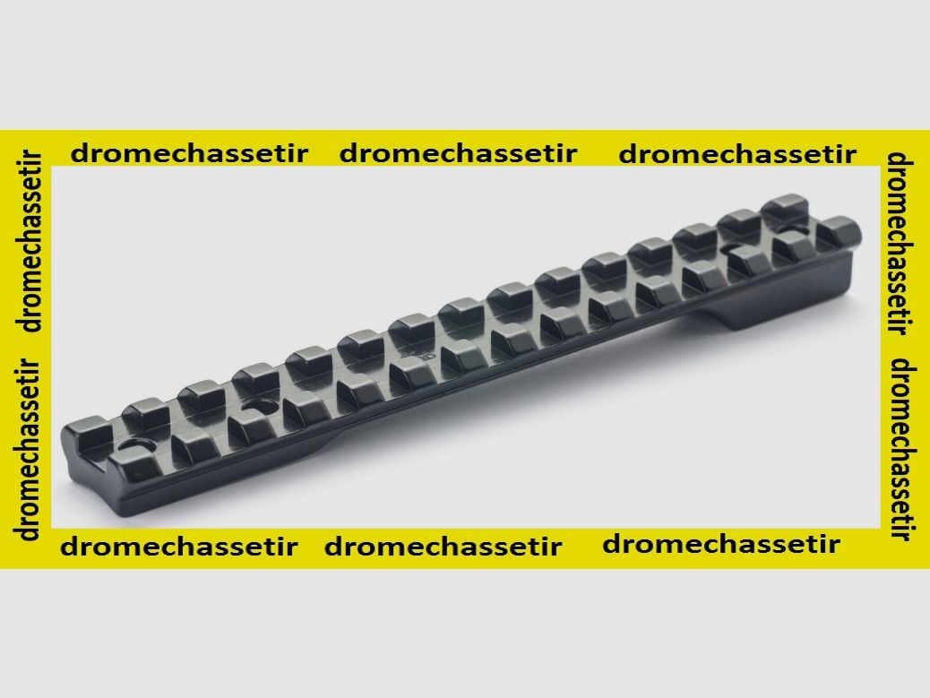 Picatinny-Schiene aus Stahl für Roessler Titan 3 und 6, Savage Axis, Schwarz