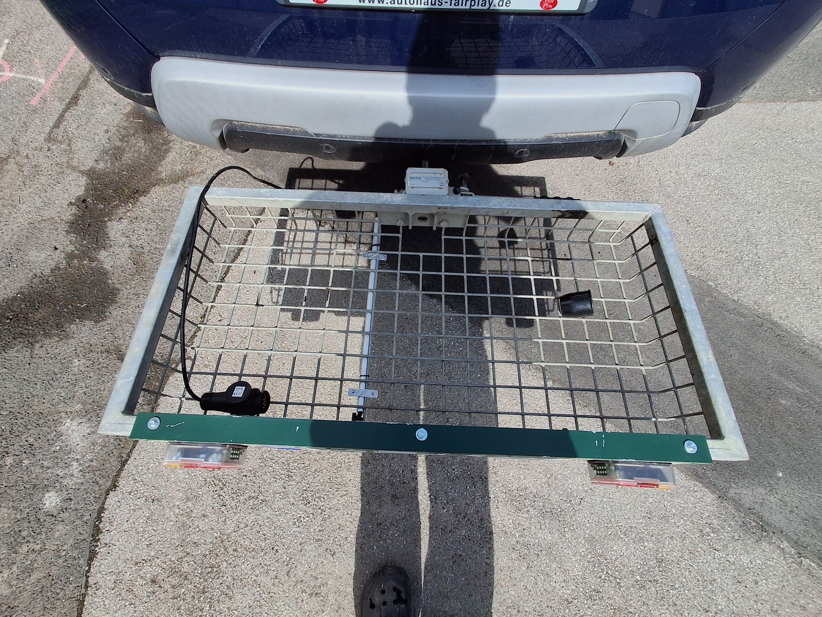 Hack Pack -used- with LED lighting and license plate tread plate