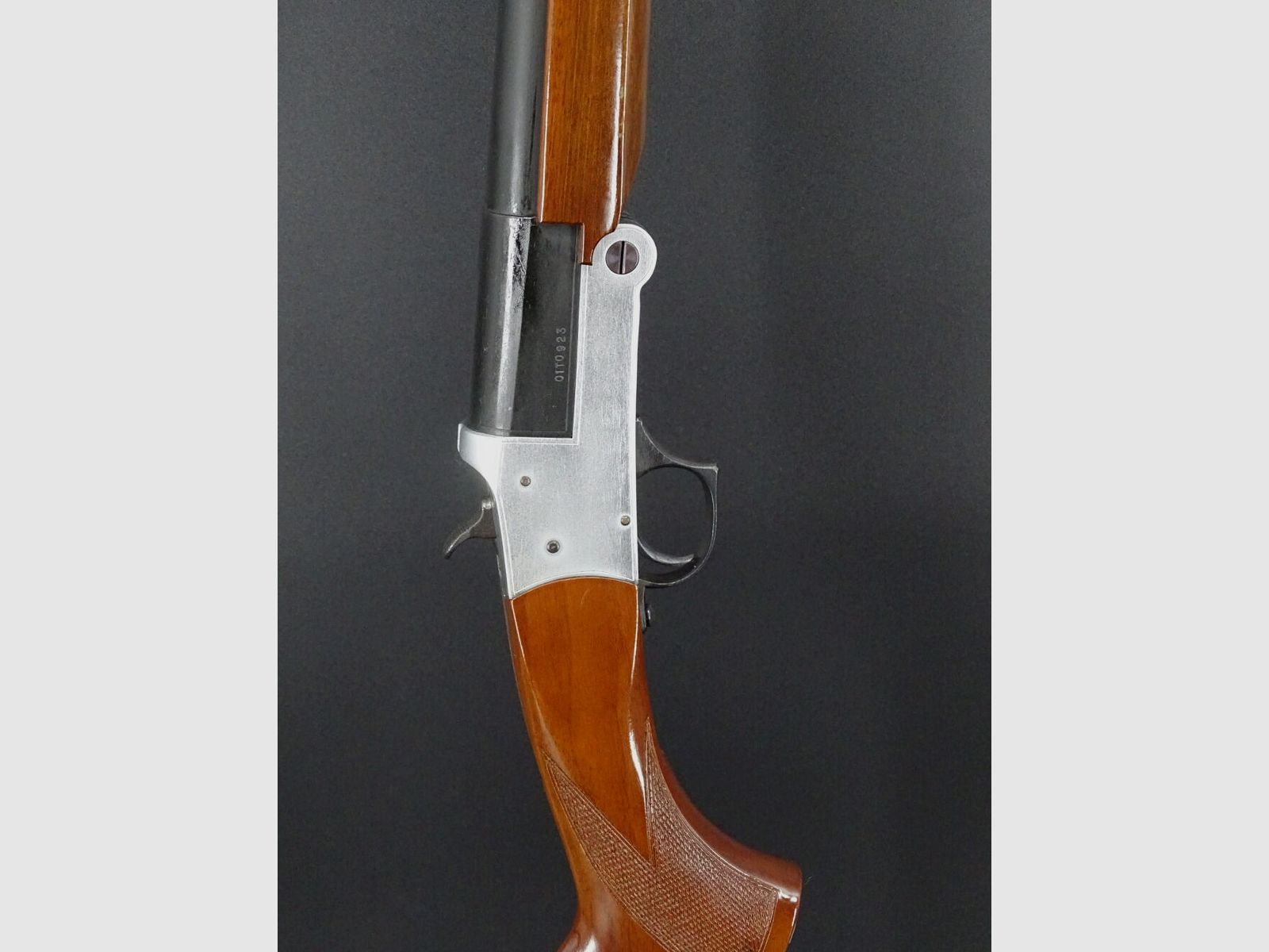 Luger Hahnflinte Einlaufflinte Kaliber 12/70 Hahnflinte