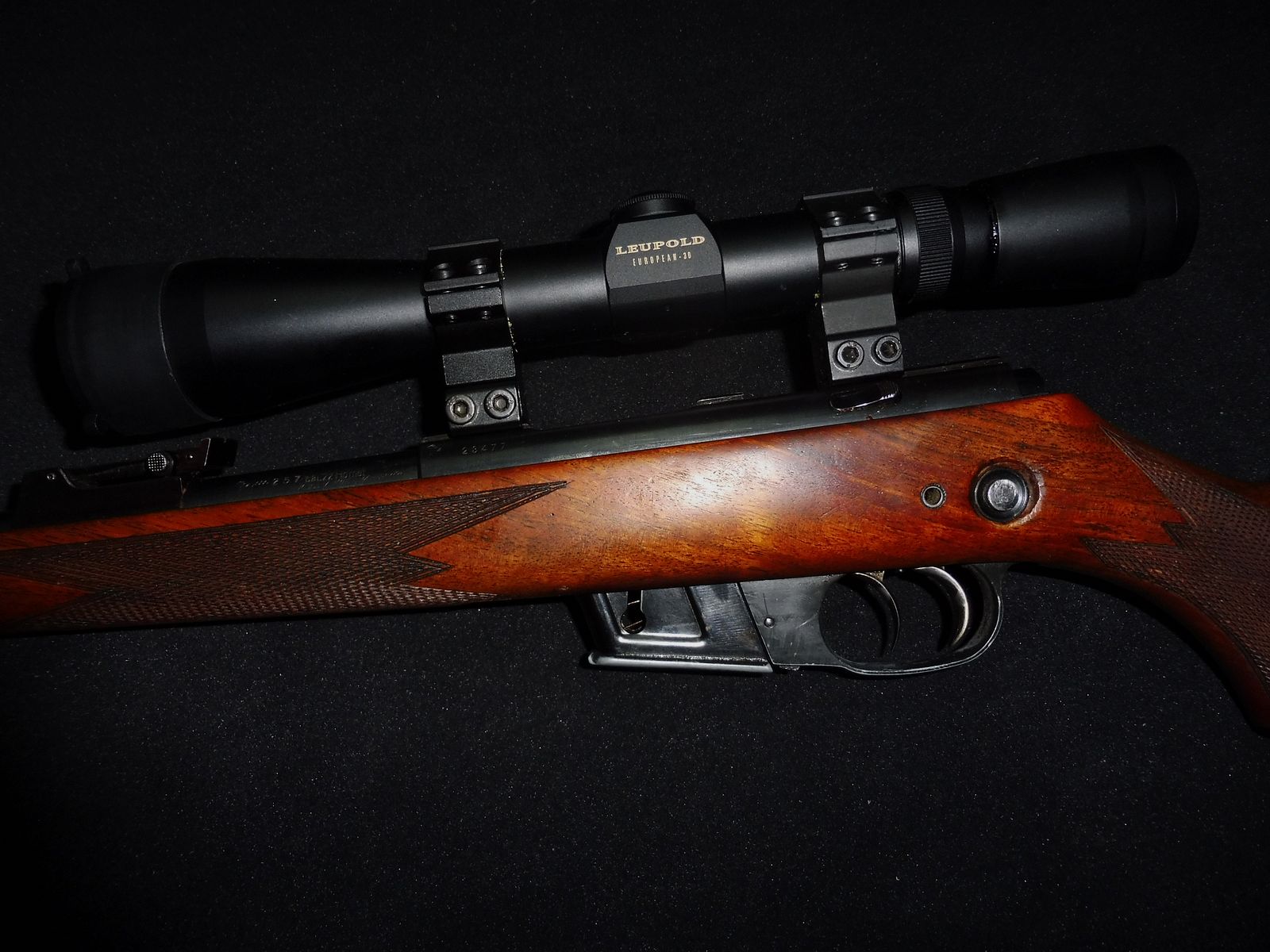 Repeater rifle Walther KKJ .22 Hornet