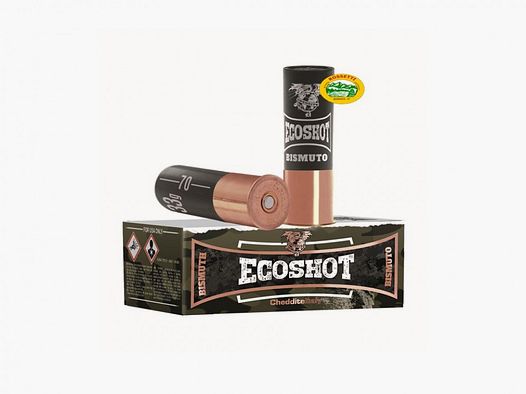 CHEDDITE Patronen ECOSHOT Bismuth Kal.12 gr.34 p.4 bleifrei