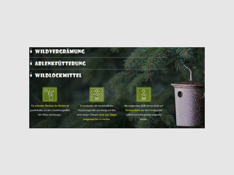 El Tico Bio Verdunster braun - Marder, Maulwurf, Schalenwild, Schwarzwild, Waschbär, Wespen, ...