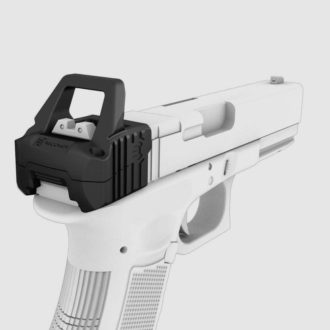 Poignée de chargement supérieure Recover Tactical Double Stack pour pistolets Glock 9mm, image 1 sur 2
