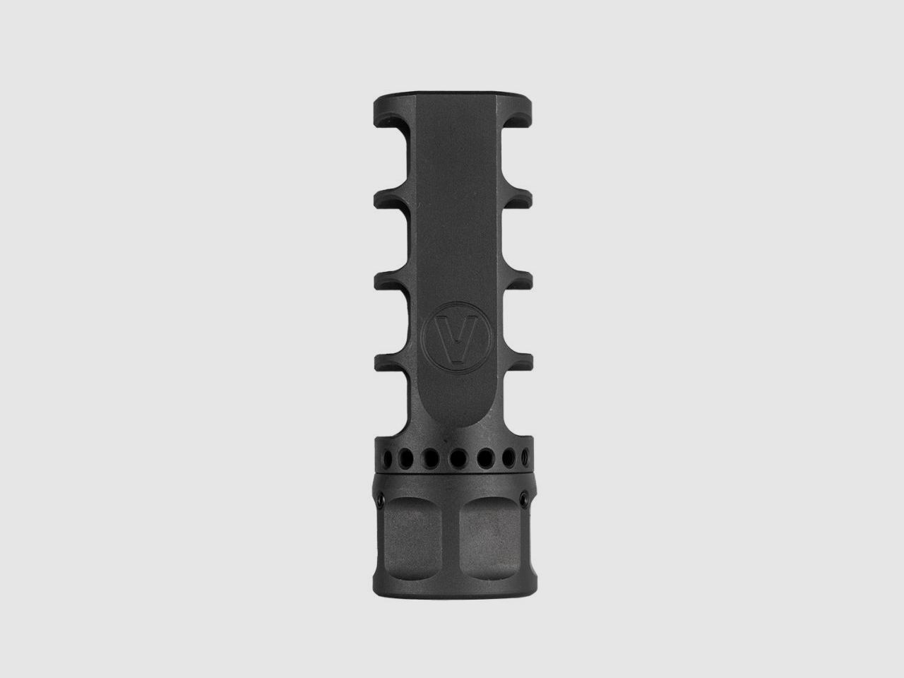 Vision Vulcan Muzzle Brake Zwart 6mm / .243 M18X1