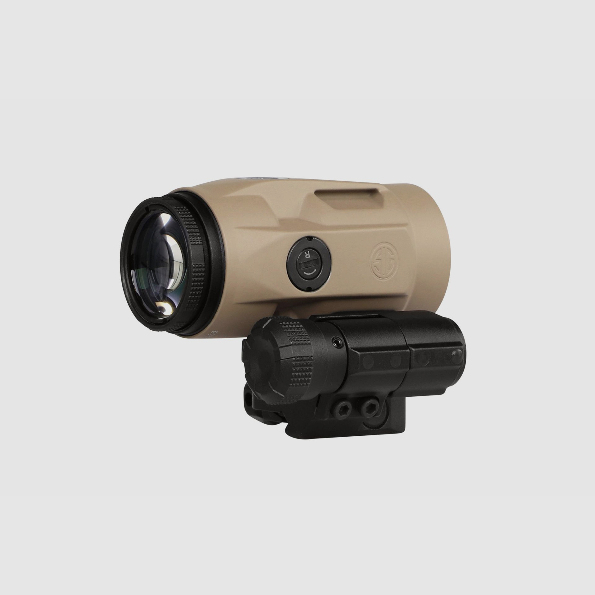 Sig Sauer SET ROMEO MSR 2 MOA and JULIET3 MICRO Magnifier 3x22 FDE SORJ72011