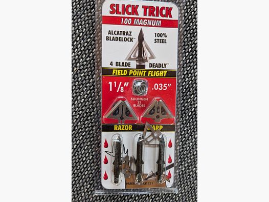 Jagdspitzen Slick Trick 100grain