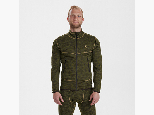 Norden Insulated Fleece - Green Melange – Größe: 2XL