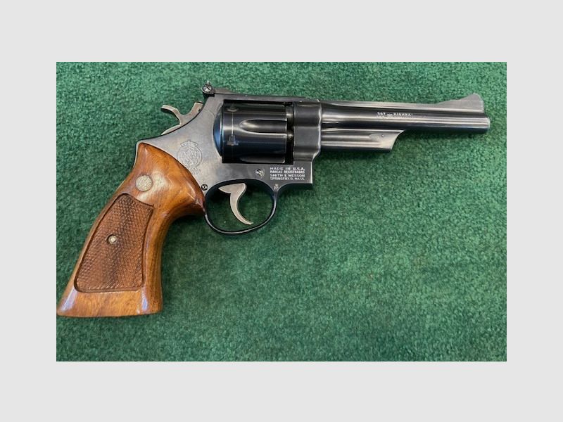 S&W MOD.28-2 HIGHWAY PATROLMAN 357M, CANNE 6" SPORTIVE., image 1 sur 5