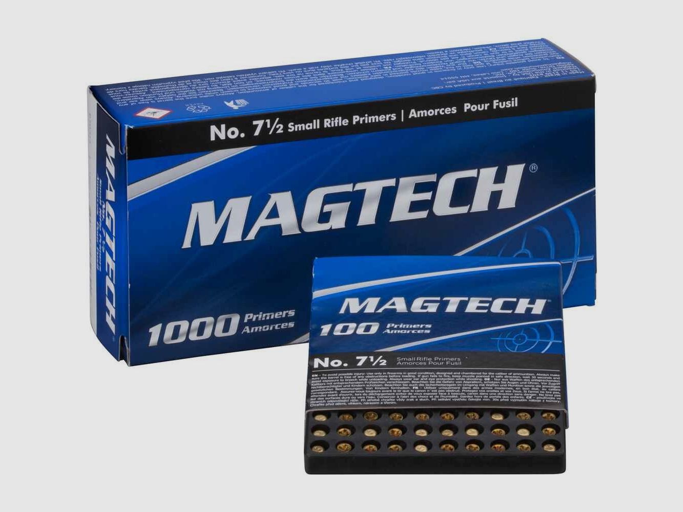 Capsulas de percusión 7½ Small Rifle Magtech