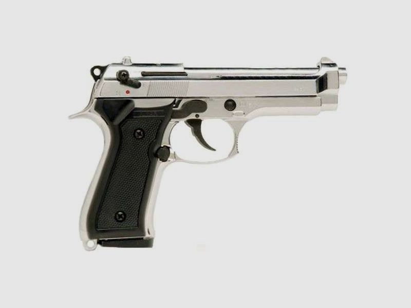 Kimar Pistolet Beretta 92 Auto Nickel cal. 8 mm à blanc, image 2 sur 2