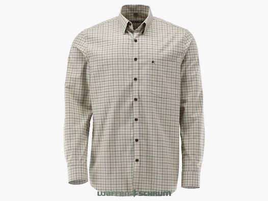 Chemise Tom Collins Regular Fit avec broderie écrue