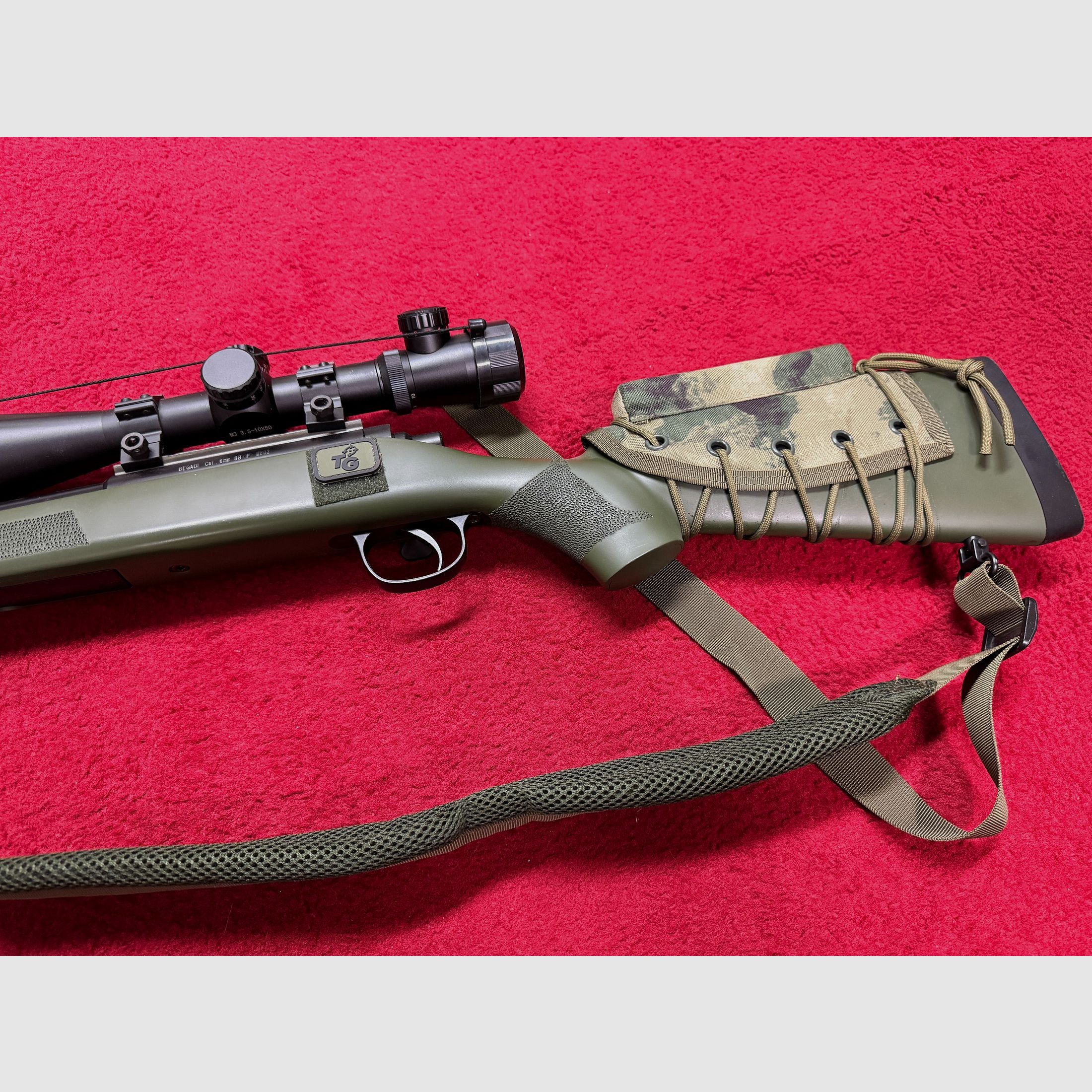 Well MB02 Sniper Airsoft 6mm a molla