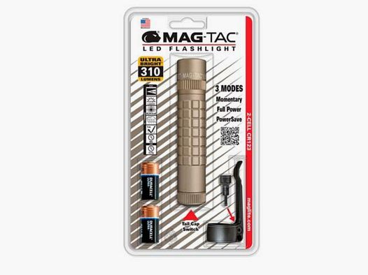 Linterna táctica Maglite MAG-TAC militar sin corona ARENA