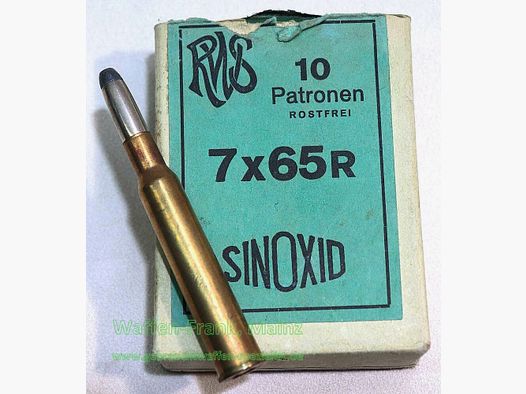 RWS (WZd.Fa.Rottweil) cartouches de fusil 7x65R