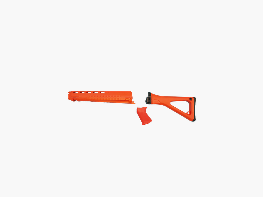 Schaftset zu PE90 mit Handschutz orange