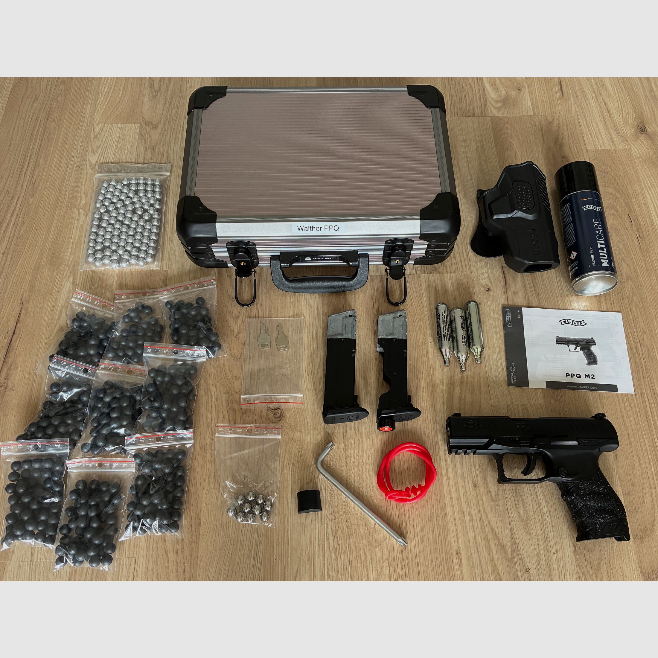 Umarex Walther PPQ T4E RAM + accessoires