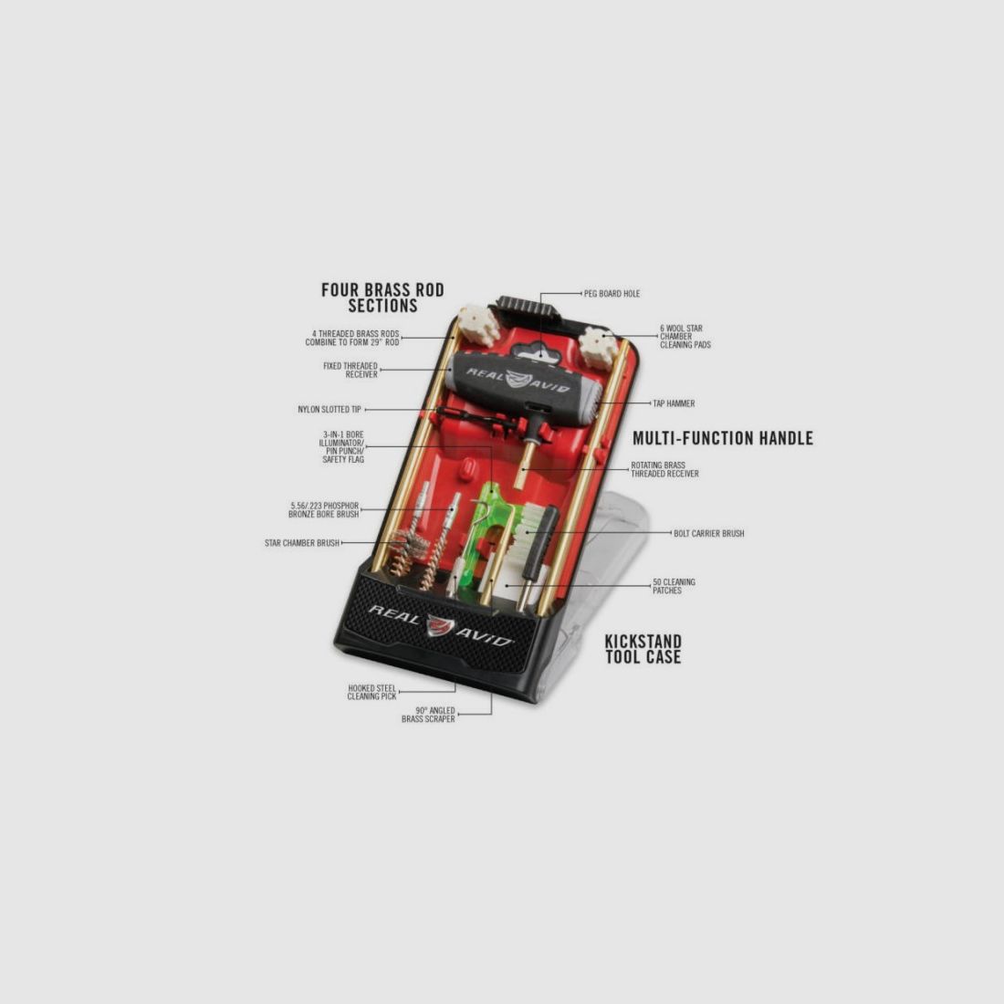 Gun Boss Pro AR15 - .223 / 5.56 mm modern cleaning kit, Bild 2 von 3