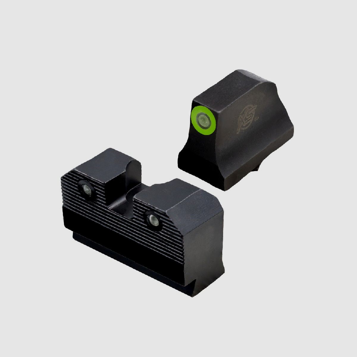 Set N-Visor R3D 2.0 Haut Point Vert Glock 17-47