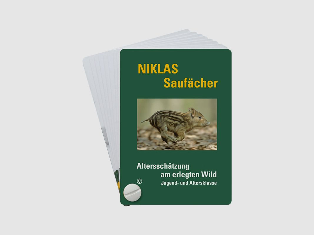 NIKLAS Altersschätzfächer Schwarzwild