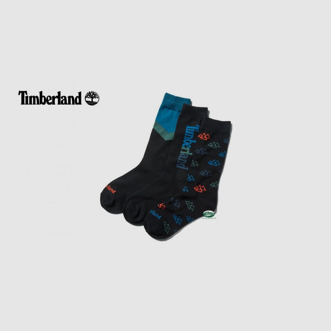 TIMBERLAND Set regalo 3 paia calzettoni