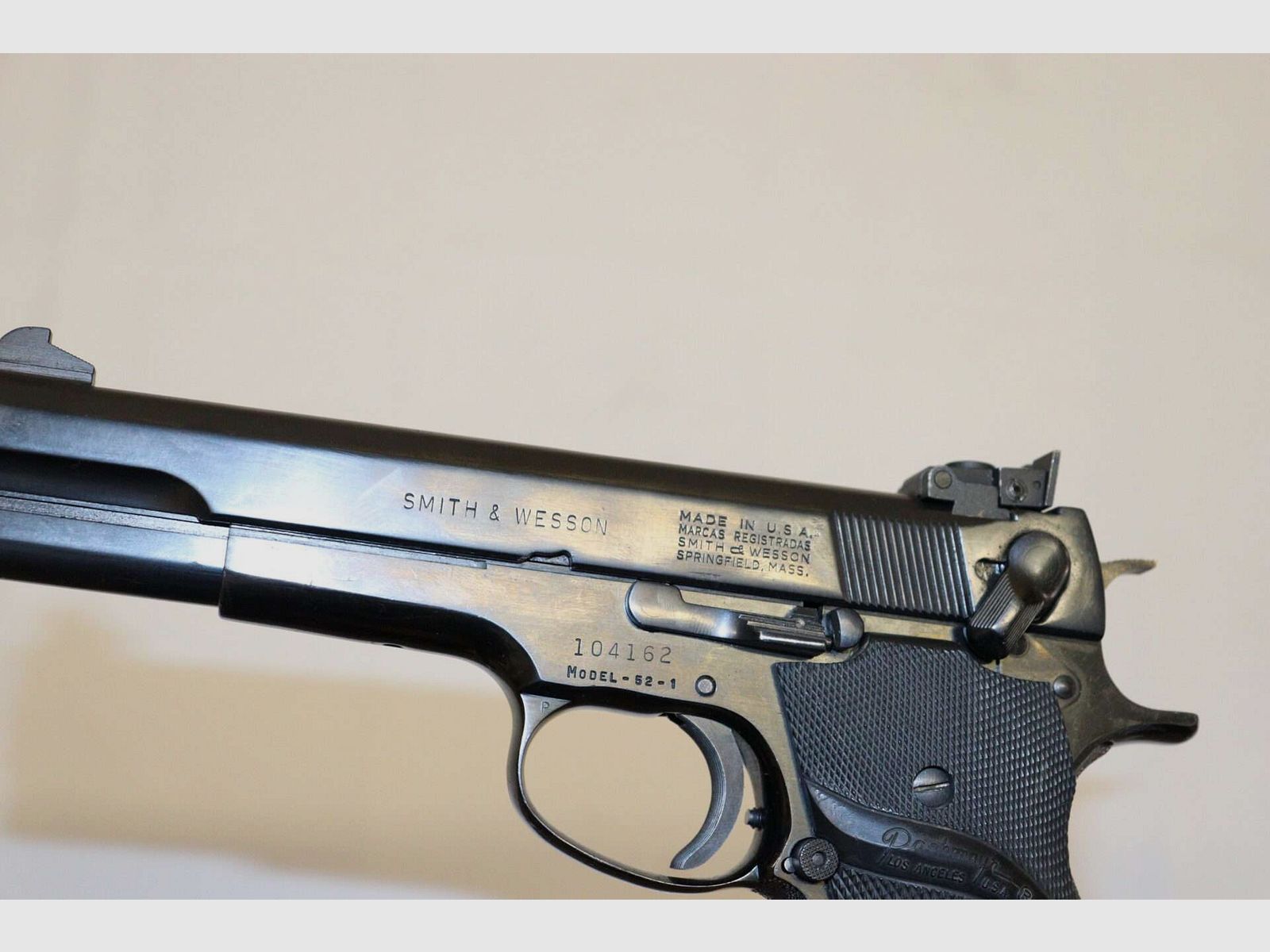 SMITH & WESSON – MOD. 52-1 – CAL. 9X19, immagine 3 di 5