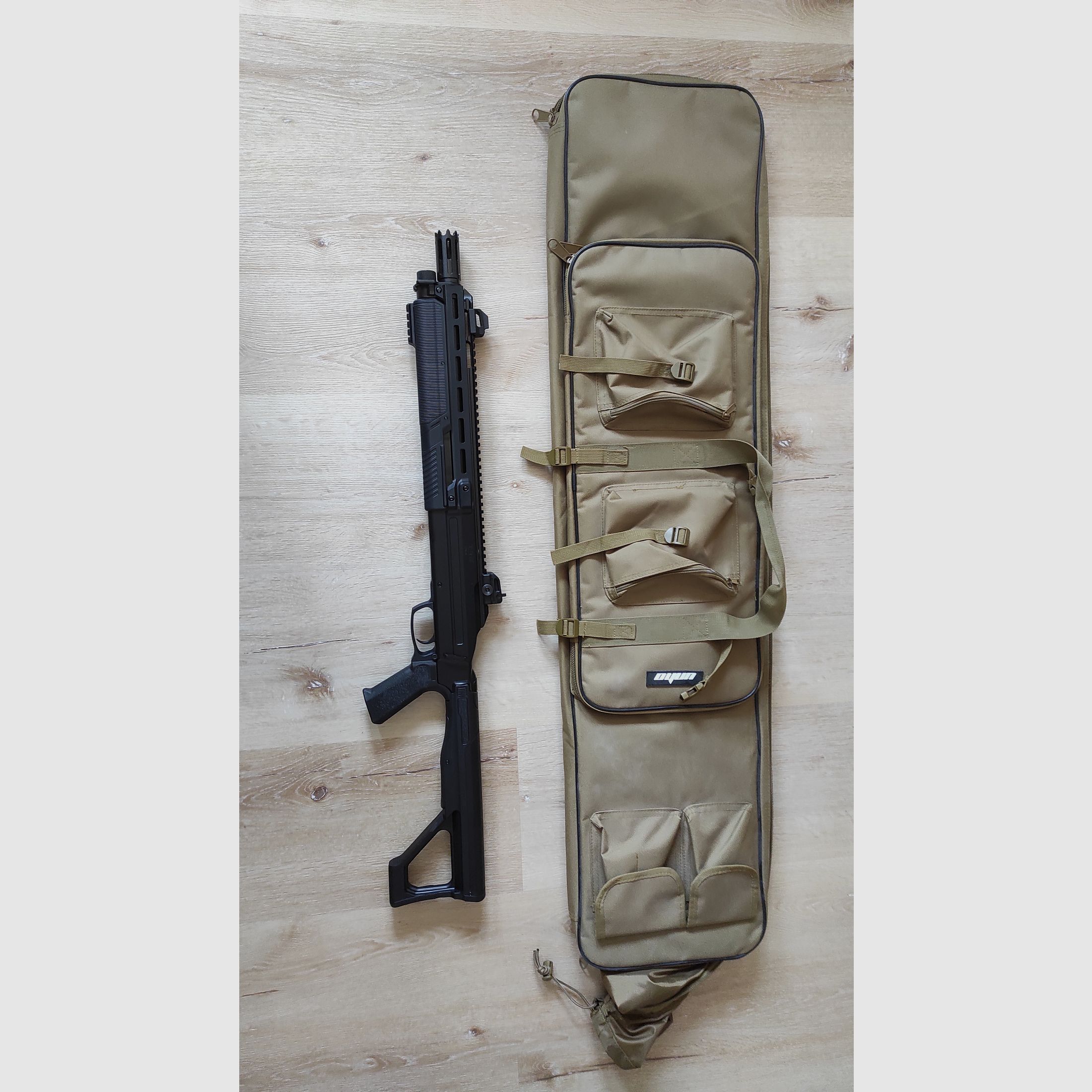 T4E TX 68 /HDX68 CO2-RAM Pump-Action Shotgun kal. .68 zwart incl. draagtas