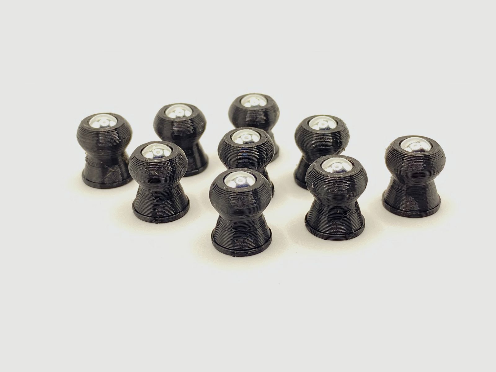 50x high-power diabolos, 9mm, CAL .357, reusable, AEA HP Max