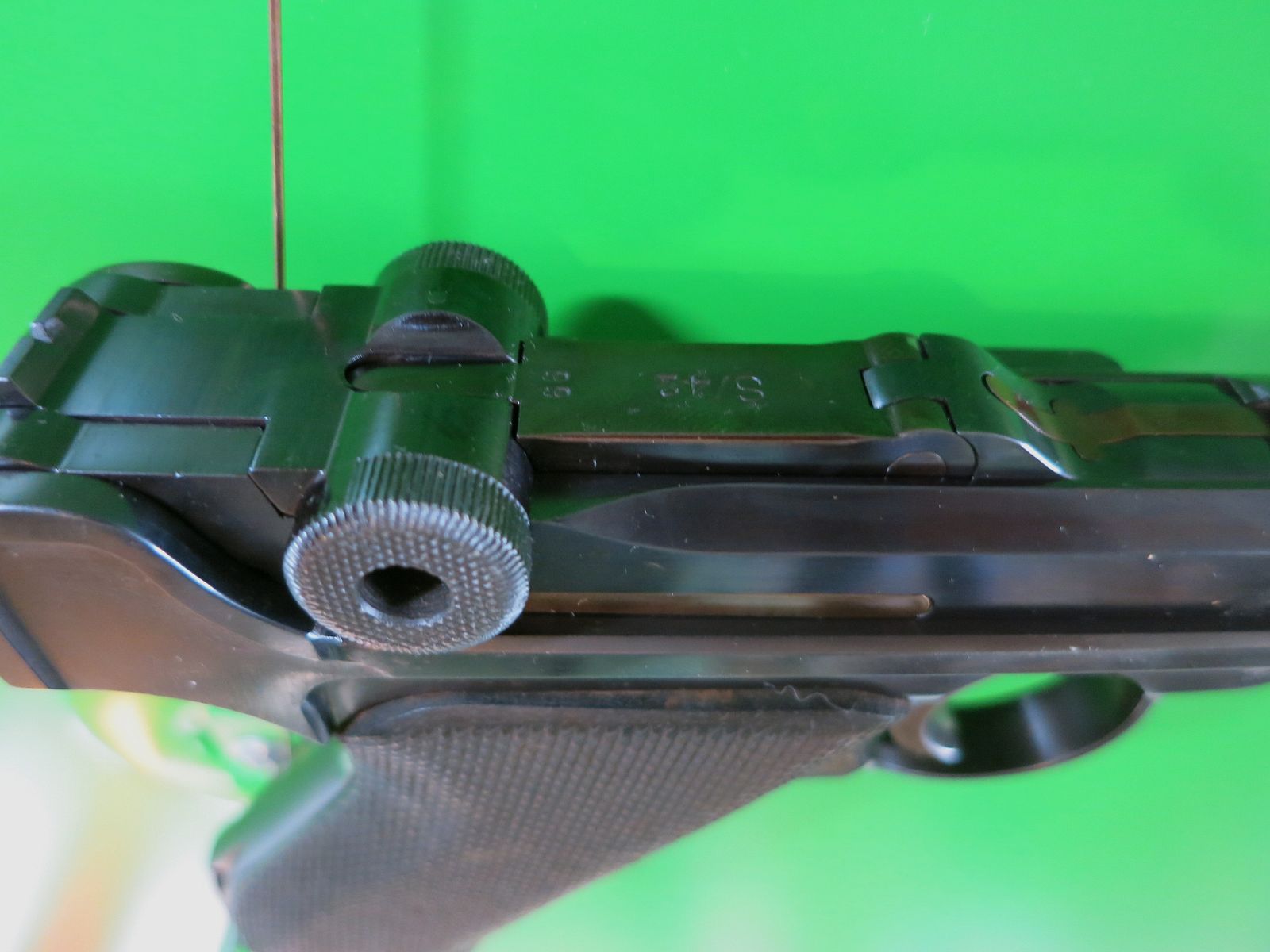 Mauser Oberndorf S/42 1936, Pistole 08 P08, 9 mm Luger, nummerngleich + perfekt!     #11