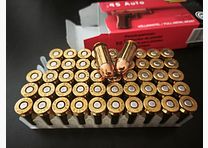 Geco .45 Auto -14.9 g – FMJ Sierra Matchking – 50 colpi di cartucce per pistola