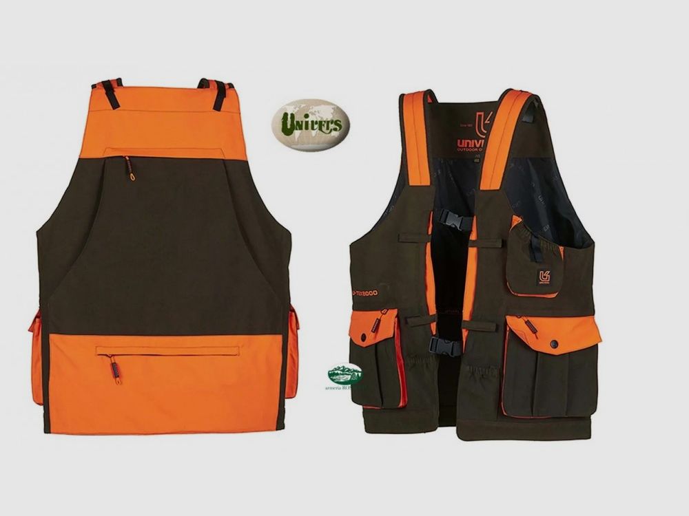 UNIVERS Trisacca Jagd Mikrofaser grün/orange 93081