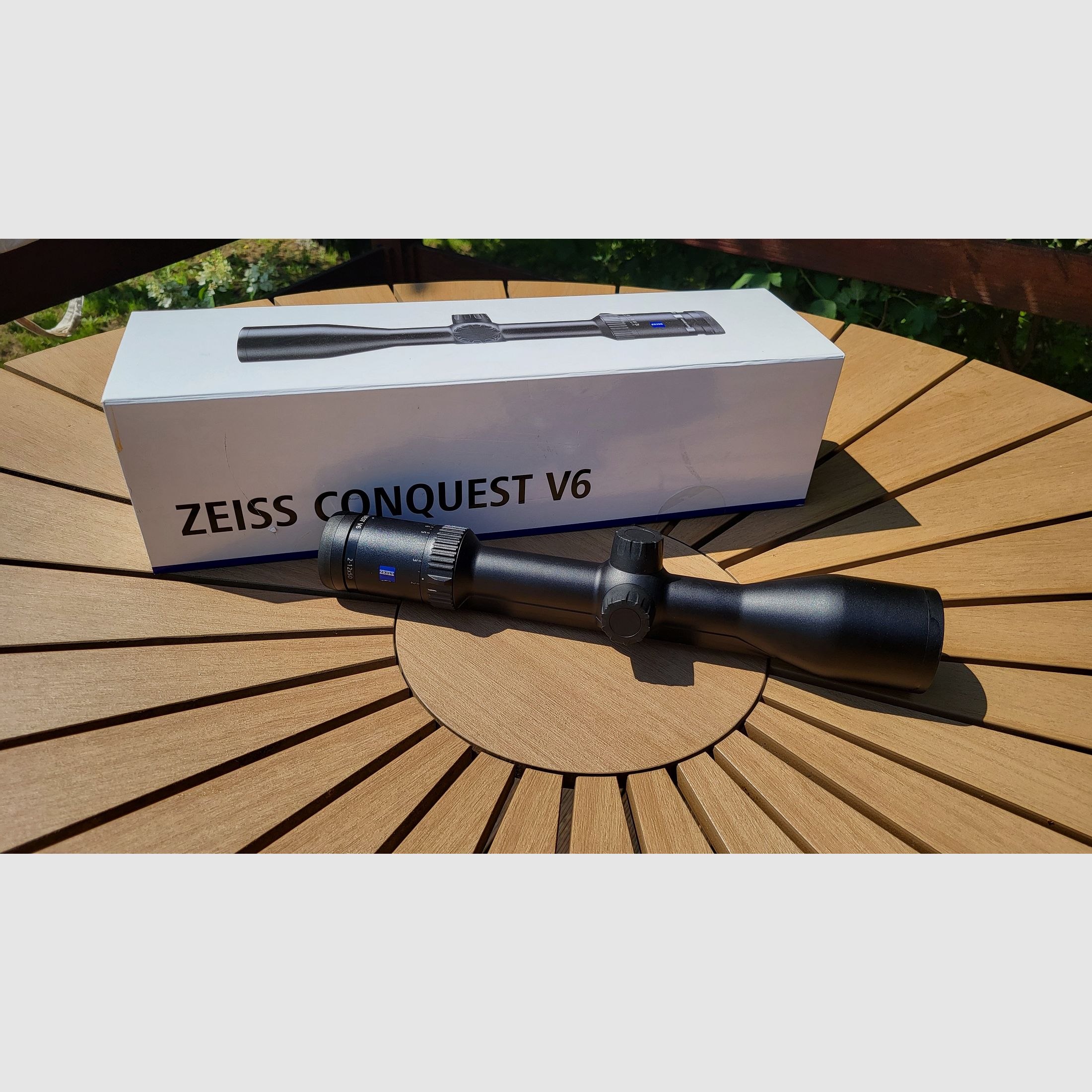 Zielfernrohr ZEISS Conquest V6 2-12x50 M (mit Schiene) mit Leuchtpunkt