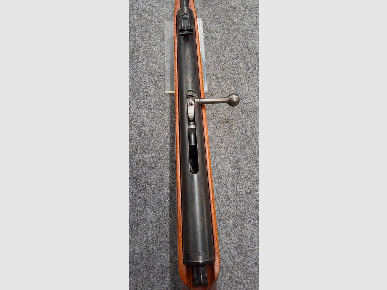 3.) Haenel Mod. 310 mit Feinabzug im schönen Zustand Durchlader kein 49a