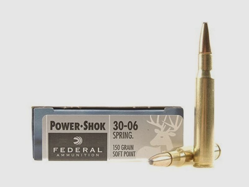 Federal Power-Shok .30-06 Sprg. 150GR JSP 20 Patronen