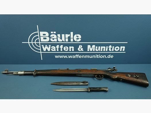 Mauser K98 Portugal-Kontrakt 1937 + nr.gleichem Bajonett 8x57JS