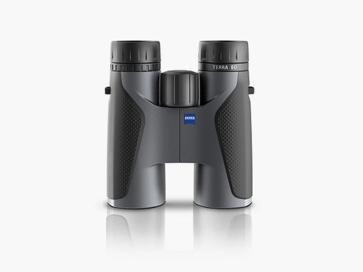 ZEISS Terra ED 10 x 42 schwarz - grau + Lens Cleaning Kit / 50 Euro Cashback