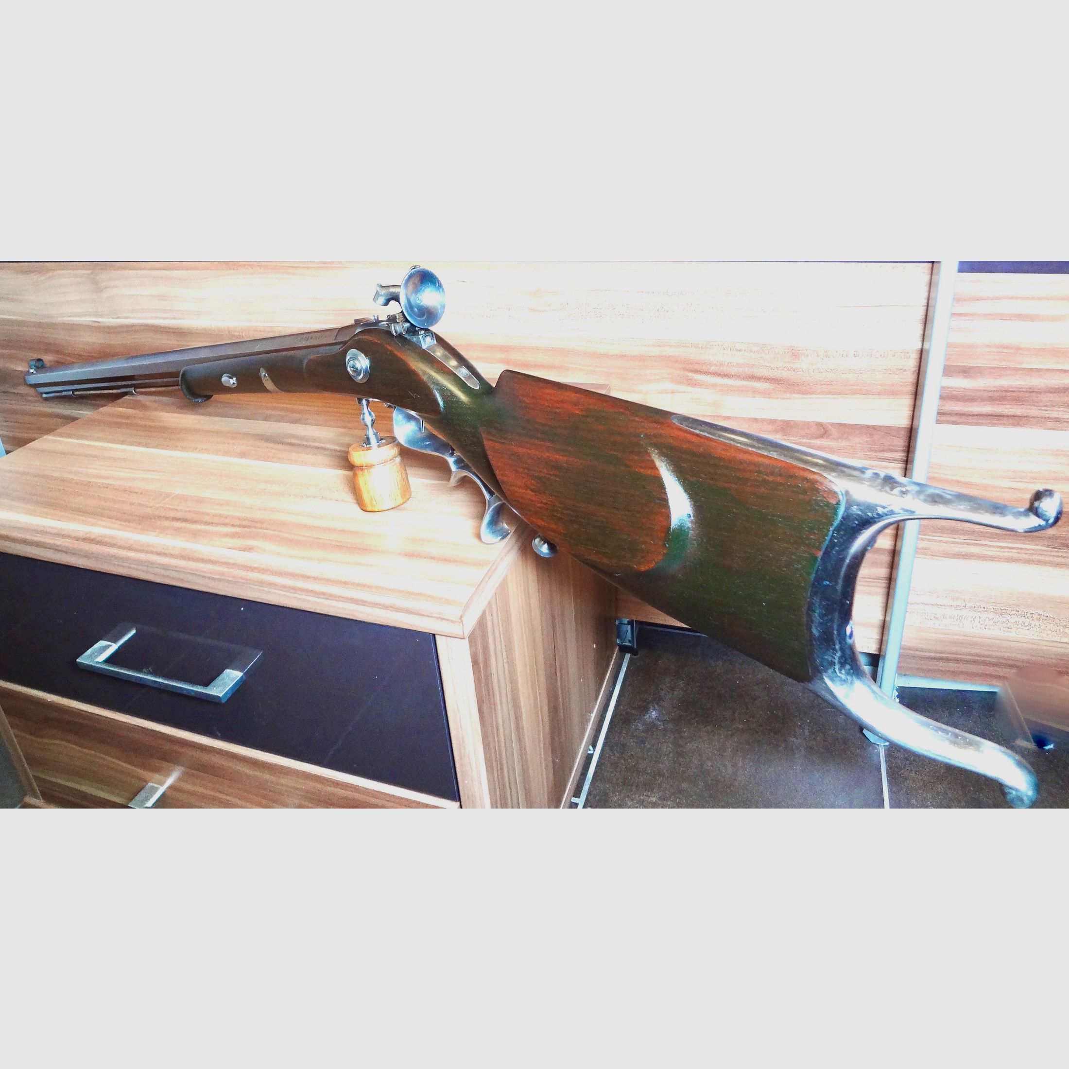 Match muzzle-loading rifle Palmetto Waadländer in caliber .45.