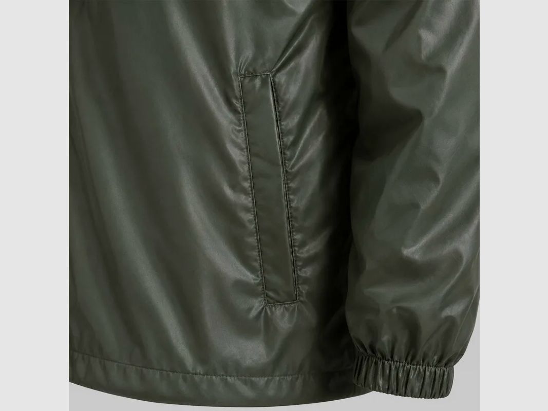 Wasserdichter Windbreaker mit langen Ärmeln aus Polyester in Khaki S bis 3XL, Bild 5 von 6