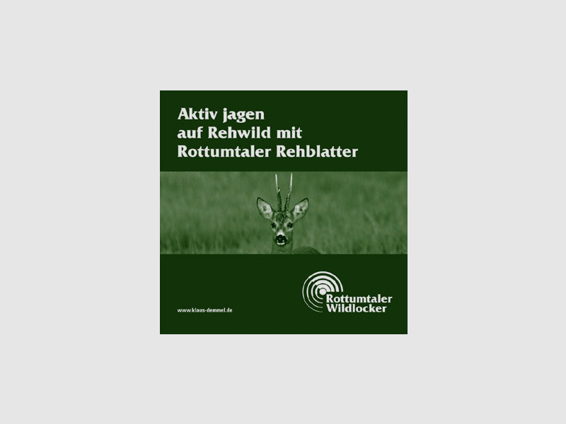 Lern CD "Blattjagd mit dem Rottumtaler Rehblatter"