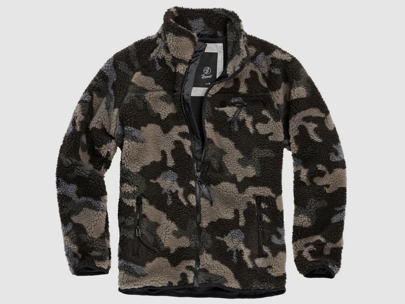 Brandit Brandit Jacke Teddyfleece darkcamo