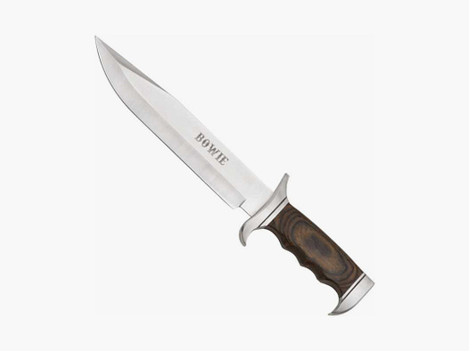 Noż Haller Bowie 440 stal Pakkaholz z skórzanym etui