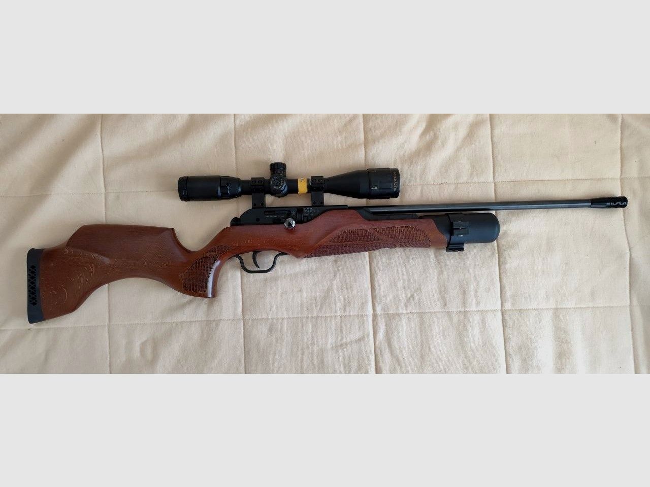 Walther Rotex RM8 z lunetą BSA 4-16x44AOEYS