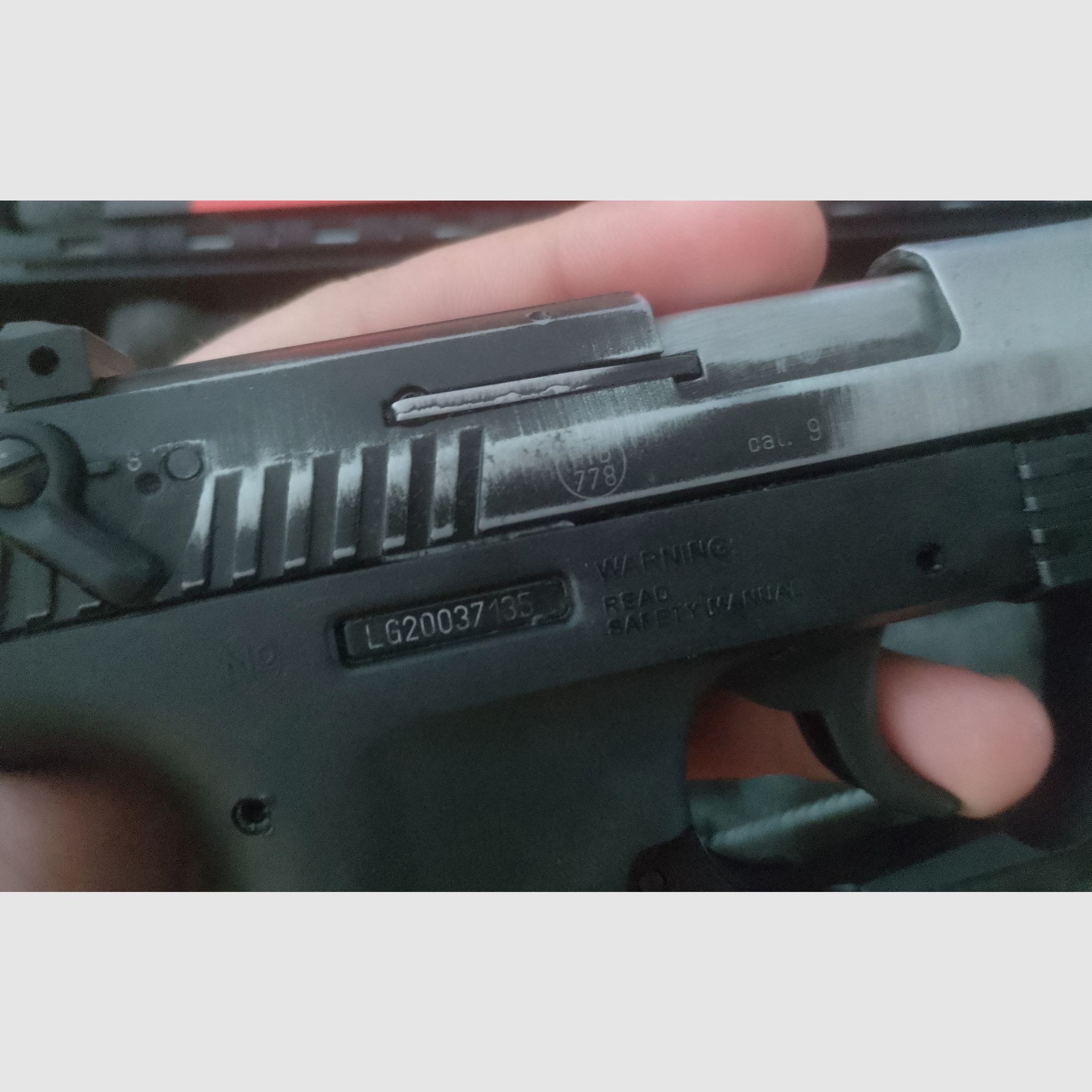 Walther P22 im PTB 778, Schreckschuss cal. 9mm PAK mit Verpackung!