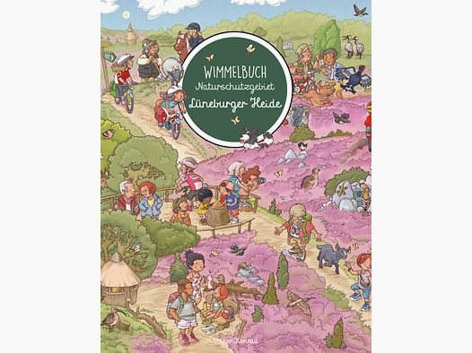 Wimmelbook Reserva Natural de Lüneburg Heath