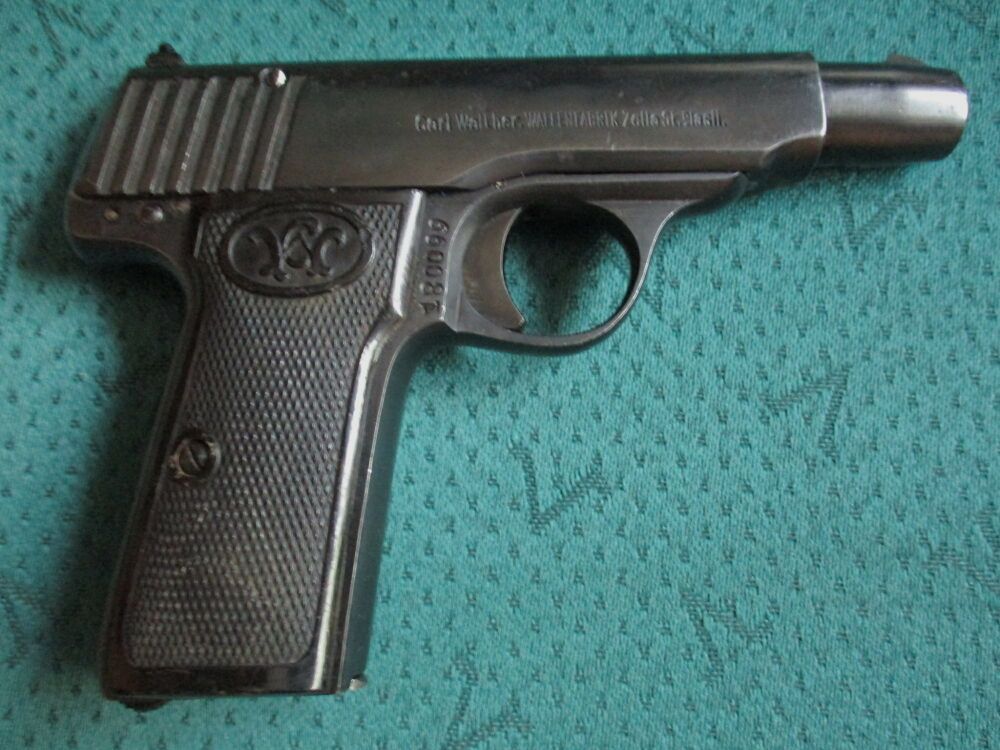 Pistole 7,65mm Walther Mod. 4 aus Sammlung	 4