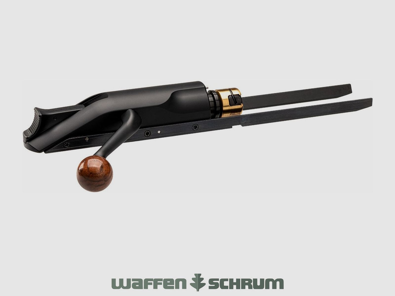 Blaser R8 Verschluss Rechts Kammer goldfarben / Holzkugel