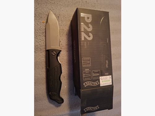 Walther P22 folding knife