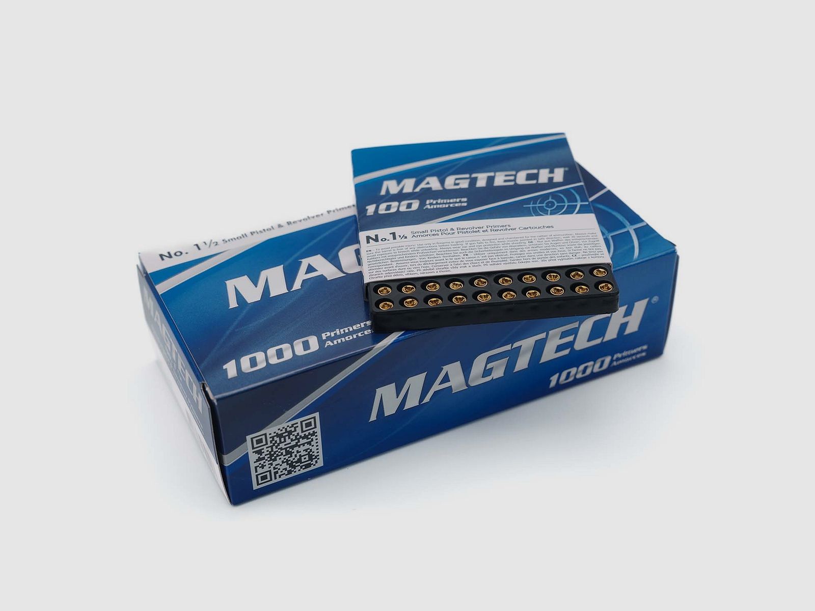 MAGTECH Primer / Zündhütchen – Small Pistol & Revolver 1½