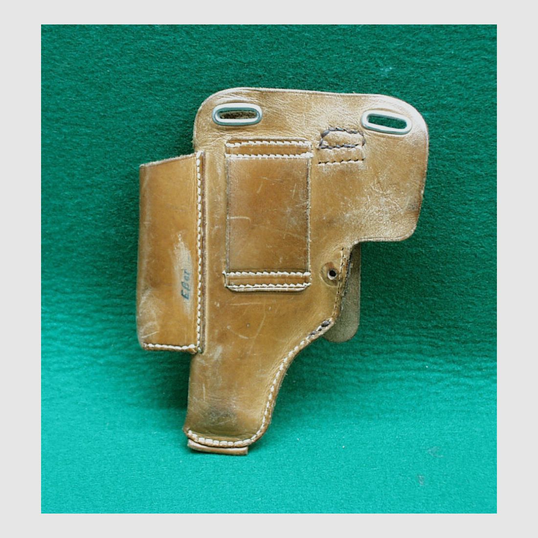 Holster en cuir AKAH D.G.M. pour pistolet