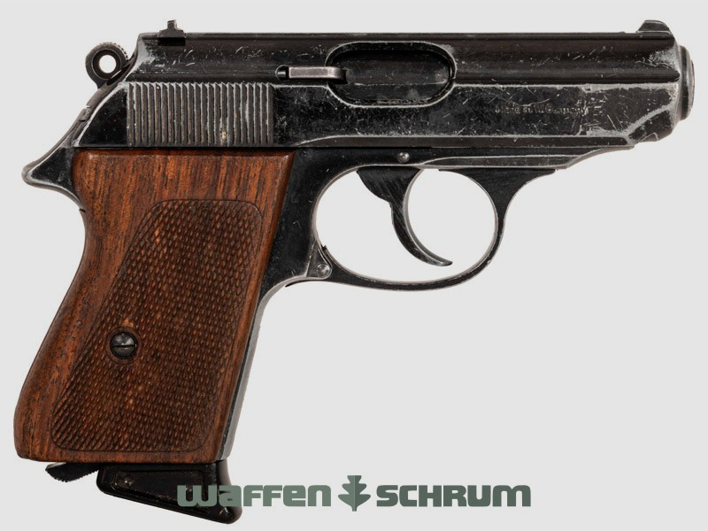 Erma EP752 .22lr , Holzgriffschalen mit Fischhaut LL: 85 mm