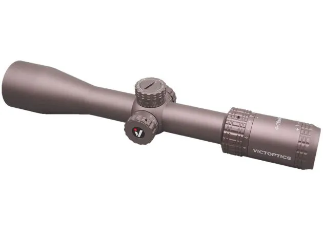Visor VictOptics S4 4-16×44 MDL Coyote FDE + montura, imagen 6 de 9